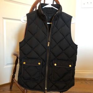 JCrew Black Vest (XS)